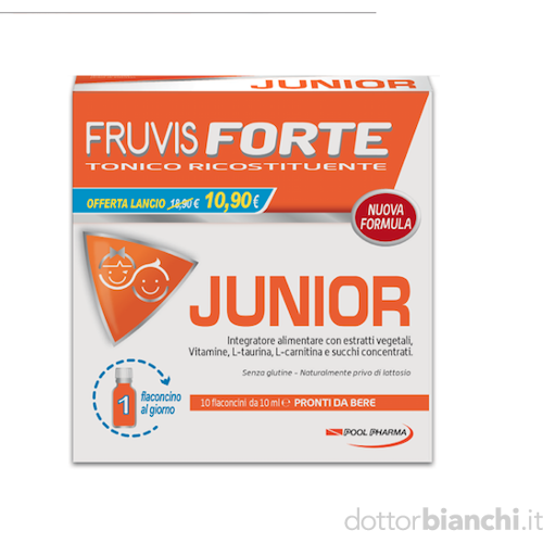 FRUVIS FORTE JUNIOR 10X10ML TP